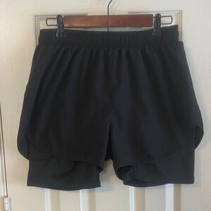 Black Men’s Athletic Shorts